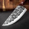 Handmade Stainless Steel Kitchen Chef Knife Meat Cleaver Knife Fruit Vegetable Slicing Cutter Tool