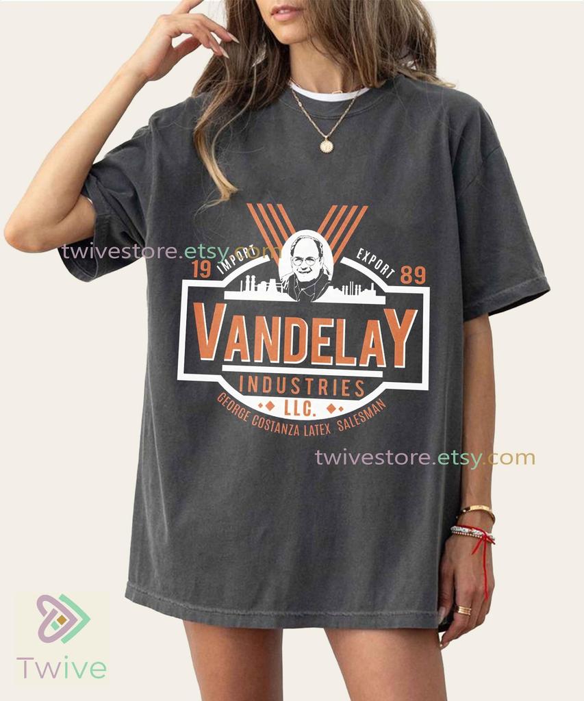 Seinfeld Vandelay George Costanza Comfort Colors Shirt, Art Vandelay Tee, Vandelay Industries Fan Merch Gift, Funny Sitcom TV Series