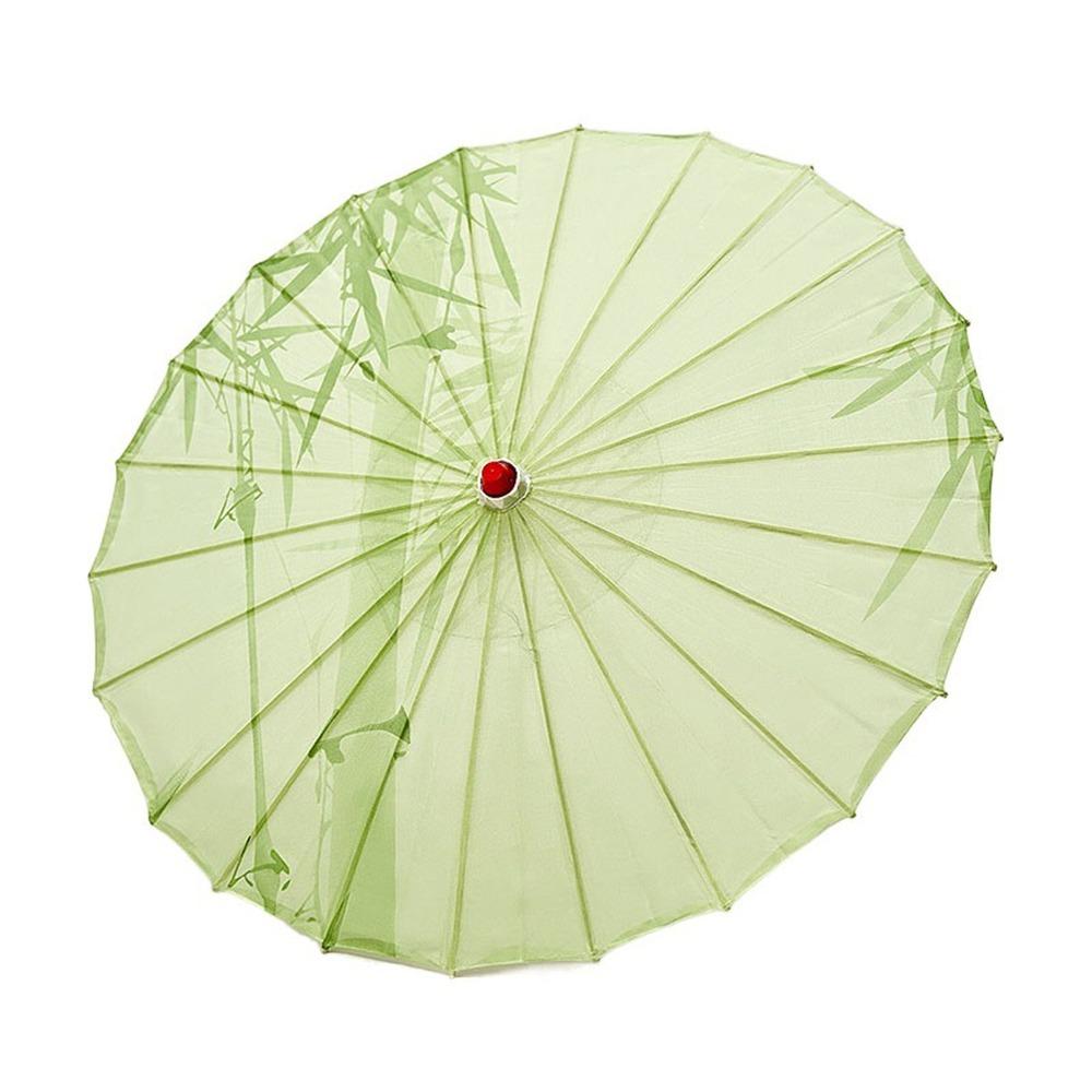 Bamboo Ancient Dance Umbrella Handmade Costume Parasol Oil Paper Umbrella Photograph Prop