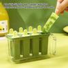 Форма для мороженого 8 ячеек Пищевой силикон Легко вынимается DIY Летняя мороженица Форма для эскимо Контейнер для палочек для мороженого Кухонные принадлежности