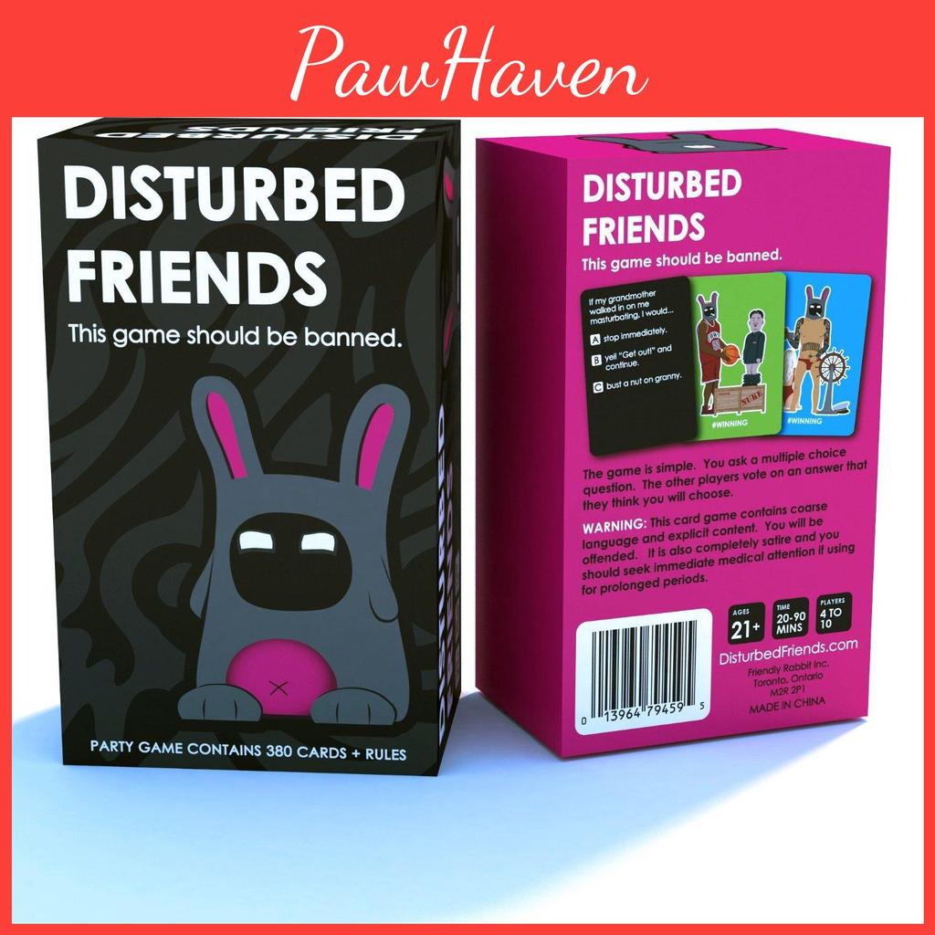 Смущенные друзья Антигуманная карточная игра для взрослых и детей Семейное веселье для вечеринок