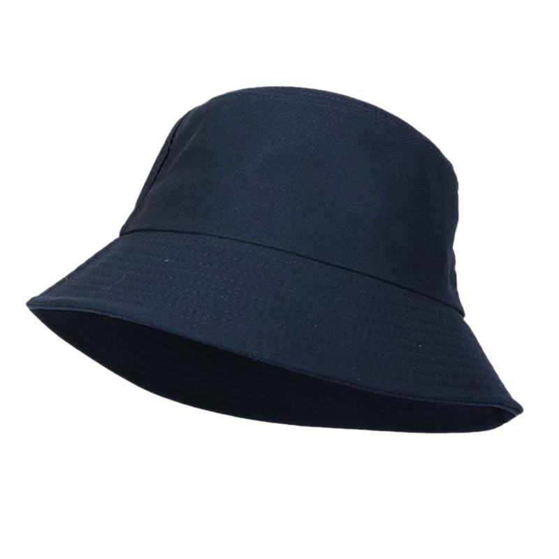 Female Hat Fisherman Hat Big Brim Casual Retro Unisex Solid