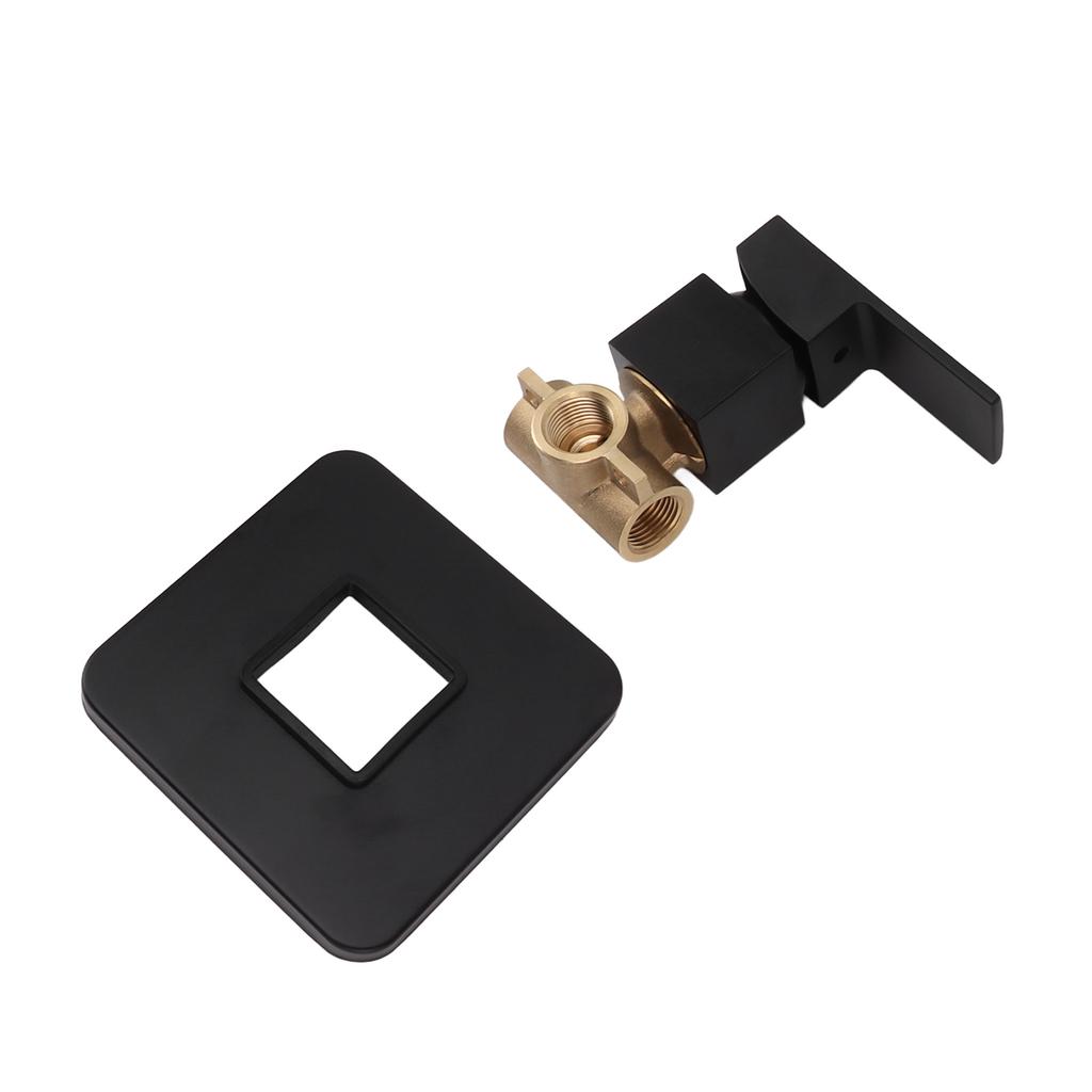 Shower Valves Wall Mount Copper Faucet Shower Rough In Valve Bathroom Trim Kit Single Handle Tub