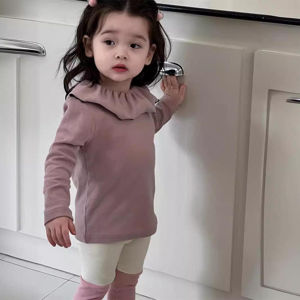 2025 Girls' Long-Sleeve Two-Piece Korean Set – New Autumn Arrival for Kids