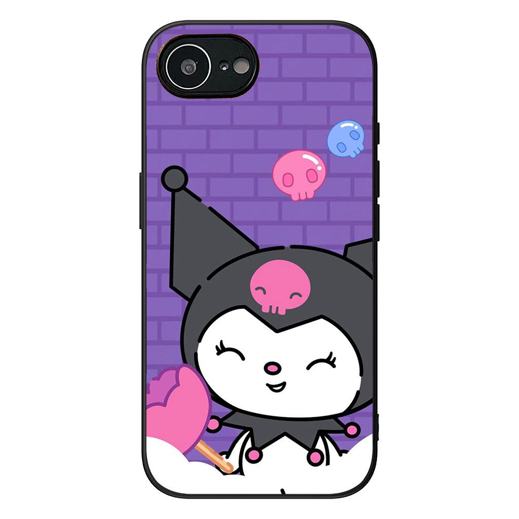 for Motorola Moto G54 G05 G24 G45 G55 G75 G85 G15 G57 G86 Power Edge 50 30 Fusion neo Pro Case Poster Kuromi Lovely Cartoon