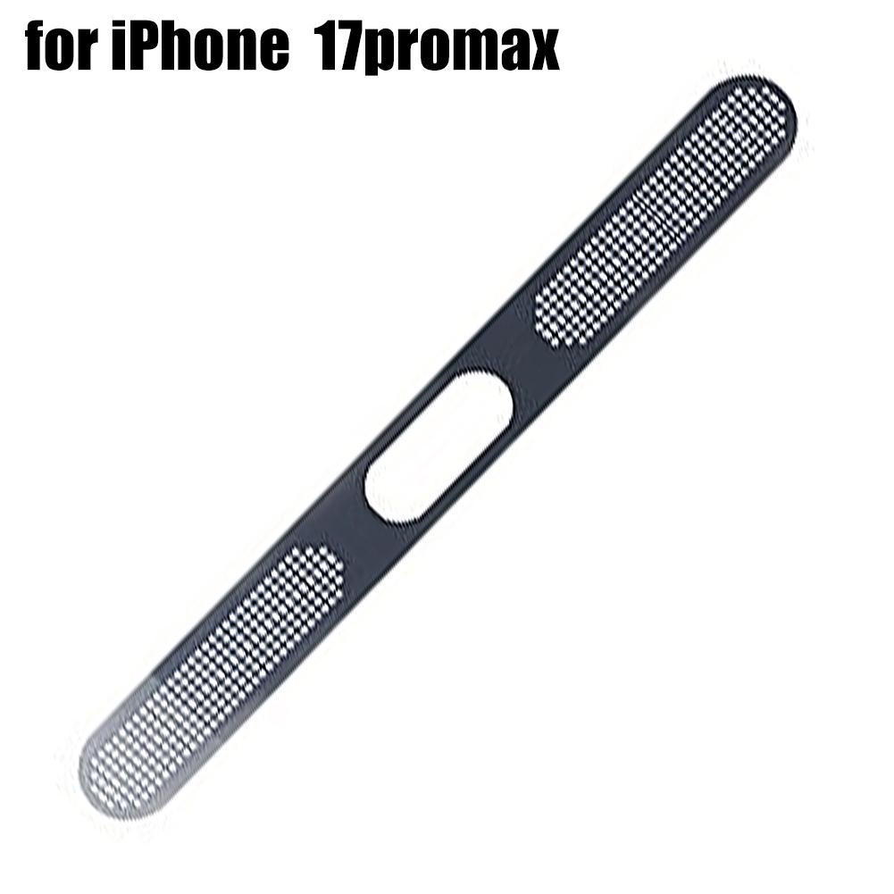 1Pcs Metal Dustproof Net Sticker For iPhone 17 Air 17 Pro Max Easy Install Earpiece Speaker Hole Anti-dust Mesh Protection Cap