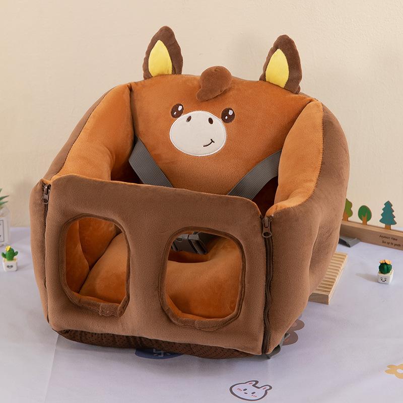 Baby Learning Chair - Plush High Chair Seat for 6-10 Months, Children's Sofa