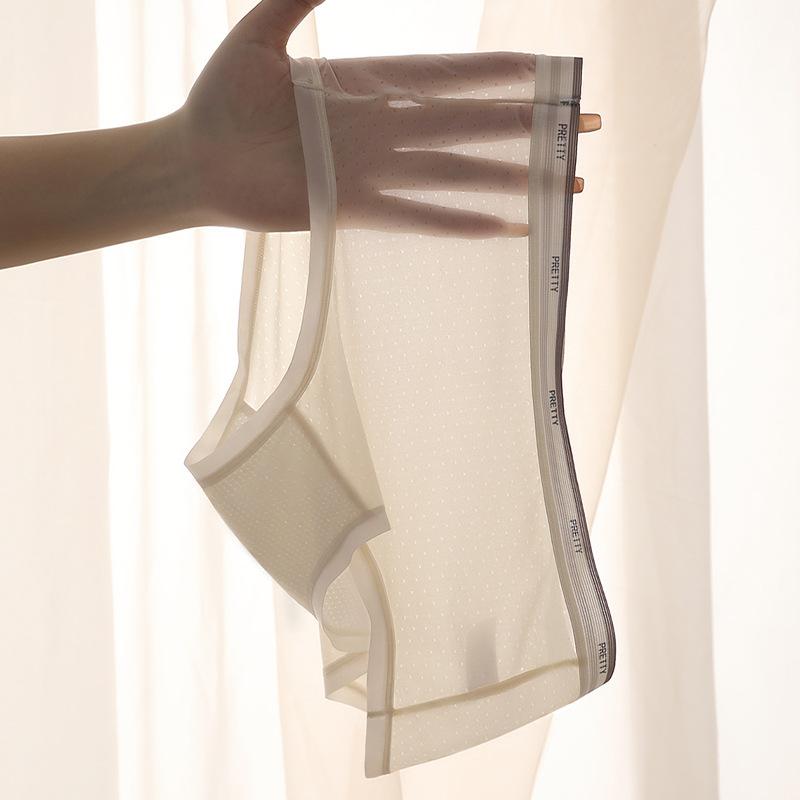 Женские весенне-летние сексуальные привлекательные кружевные трусики-слипы со средней посадкой