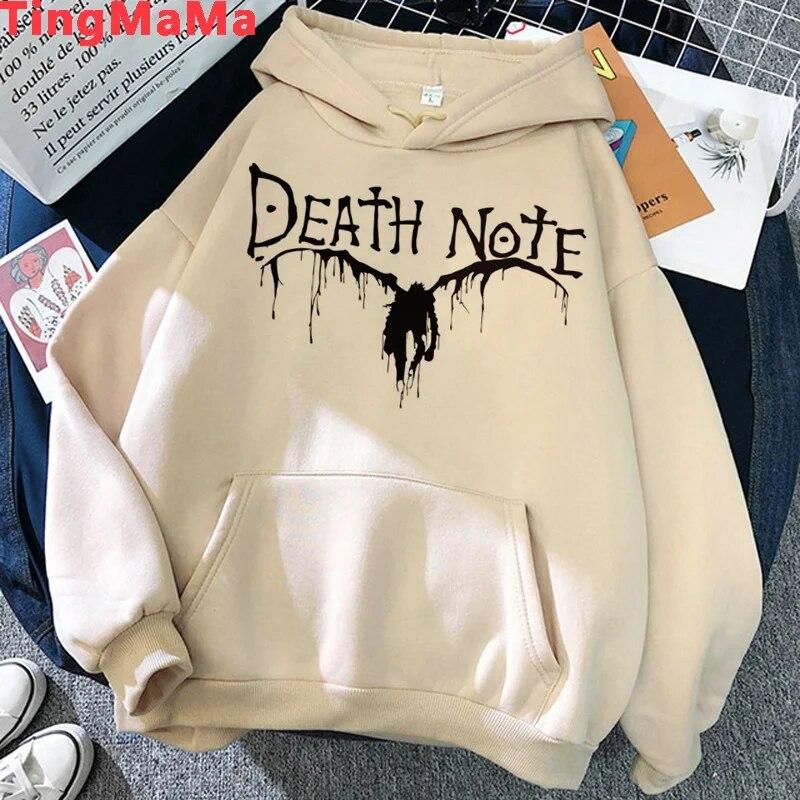 Death Note Misa AUnisexe толстовки унисекс Корея y2k с эстетическим принтом пуловеры унисекс толстовки больших размеров с графикой унисекс