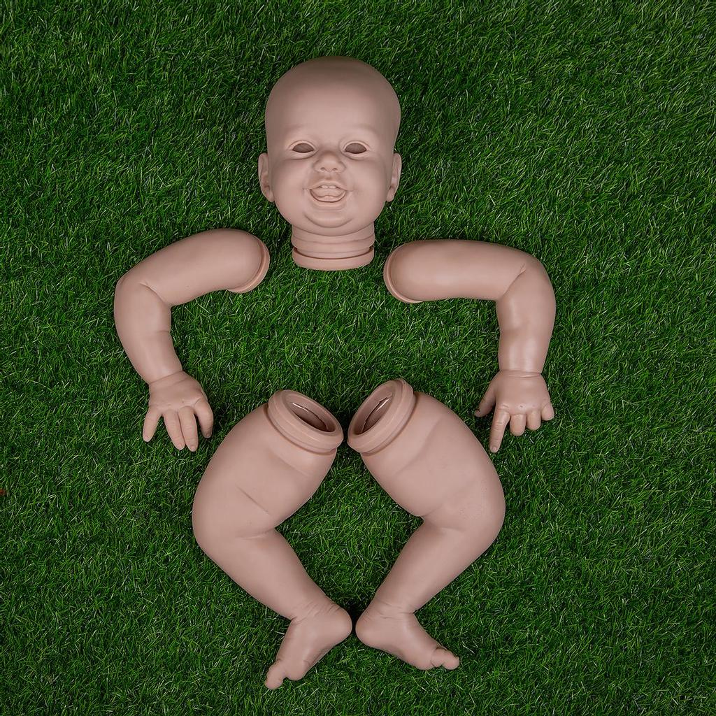 Реалистичные наборы кукол Reborn для малышей, DIY силиконовый набор для кожи для 27 дюймов, голова и руки, ноги куклы, легко сделать Reborning