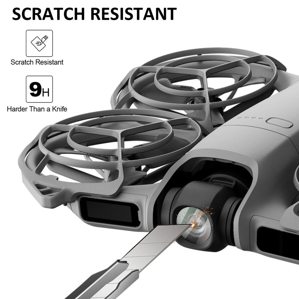 HD Прозрачное закаленное стекло для дрона DJI Neo 2 - Защитная пленка для линзы с защитой от царапин, подходящая для аксессуара камеры CMOS 1/2 дюйма