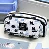 Canvas Pen Bag Retro Puppy Stationery Bag Portable Pencil Case  Back To School Gift