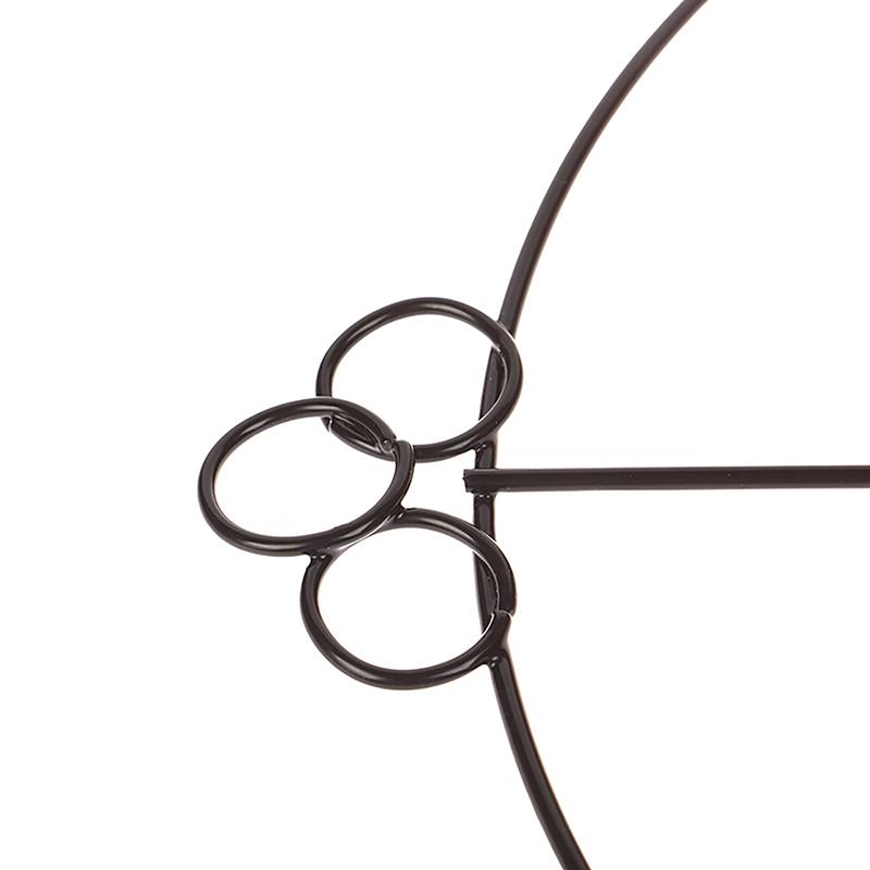 Flowerpot Iron Coco Coir Liner Hanging Diy Garden Hanging Planters Wall Baskets Half Round Plant Holder Case Home Decoration