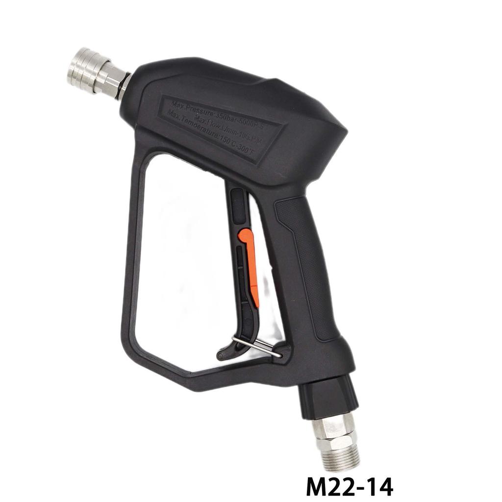 High Performance New Arrival High Pressure Short Gun Car Washing Spraying Water Gun Car Cleaner 1/4" Quick Connect Nozzle