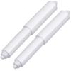 White Toilet Paper Holder Roller Plastic Spindle Replacement Rod Toilet