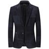 New Autumn and Winter Chenel Thickened Men's Casual Suits Korean Version Slim Small Suits Trendy and Casual