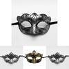 Unique Mysterious Angel Mask Retro Jazz Flathead Design Antique Half Face Mask For Halloween