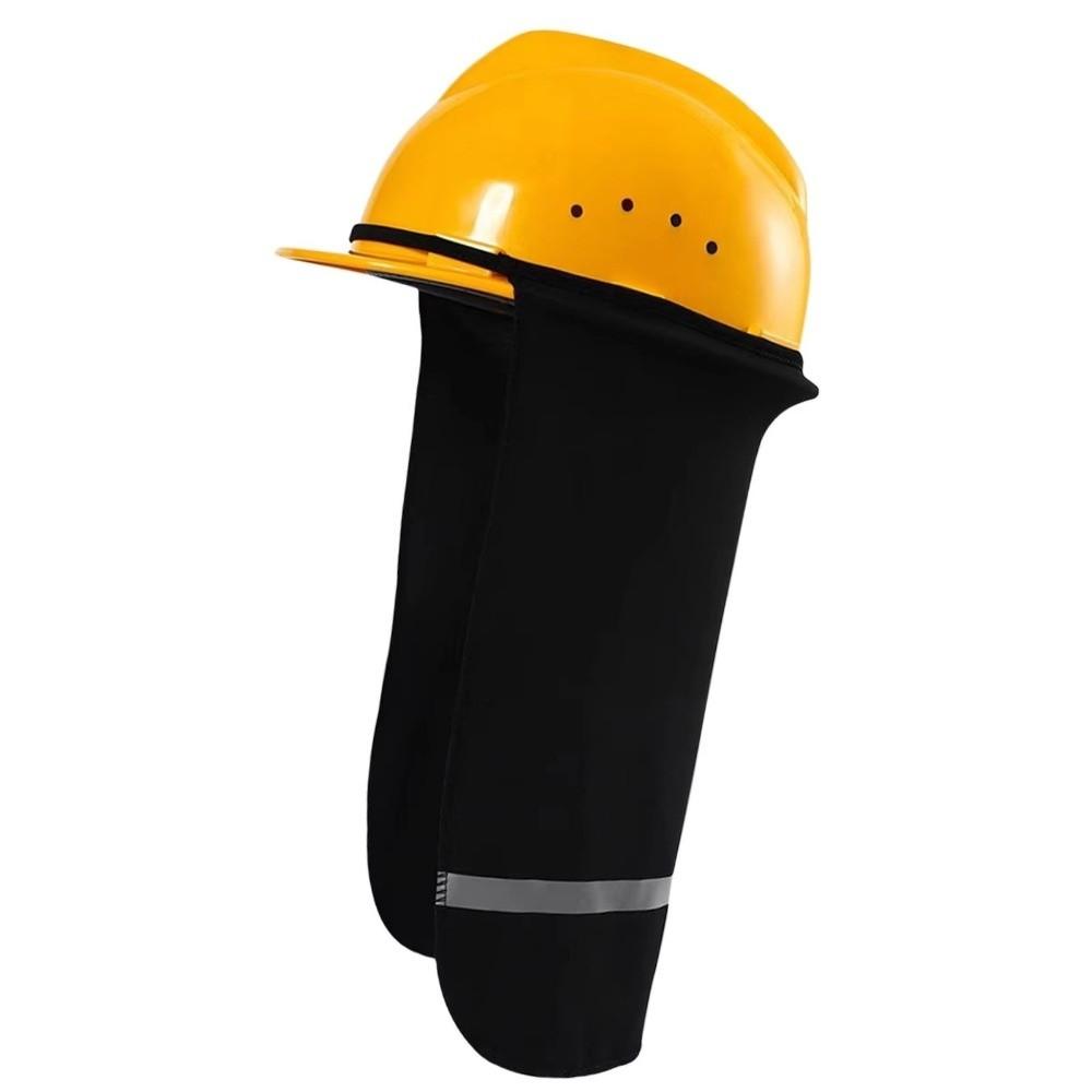Breathable Hard Hat Sun Shade With Reflective Stripe Face and Neck Protection Work Accessory