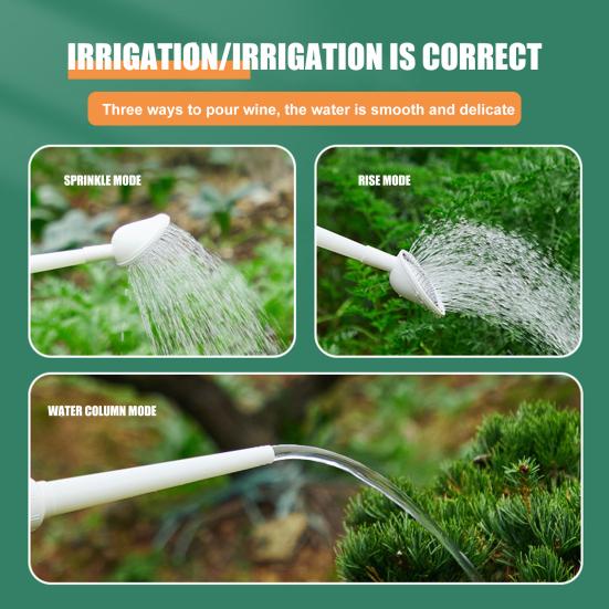 4L Spray Bottle Large Capacity Extended Spout 3 Modes Flower Watering Can Planting Water Spray Pot Balcony Supplies