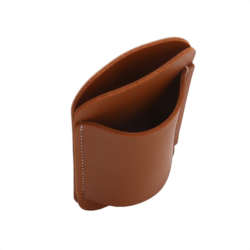 Кожаные ножны для ножей EDC Подсумок для складных ножей Хранение для выживания Ношение на поясе Кожаный чехол для складного ножа Аксессуары для улицы