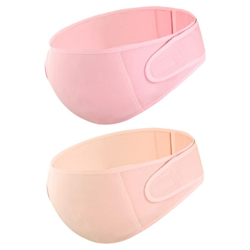 Women Underwear Solid Pink Maternity Belt Bandage Pregnancy Maternity Belt Support Pregnant Belt