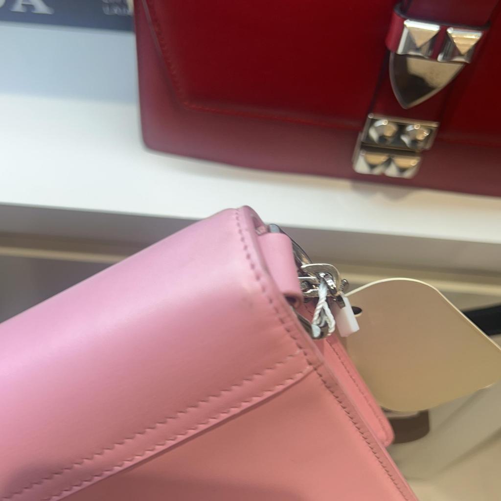 [Pre-Owned] Givenchy Small 4G Bag In Box Leather With Chain 'Baby Pink' - Very Good #1X72XZR
