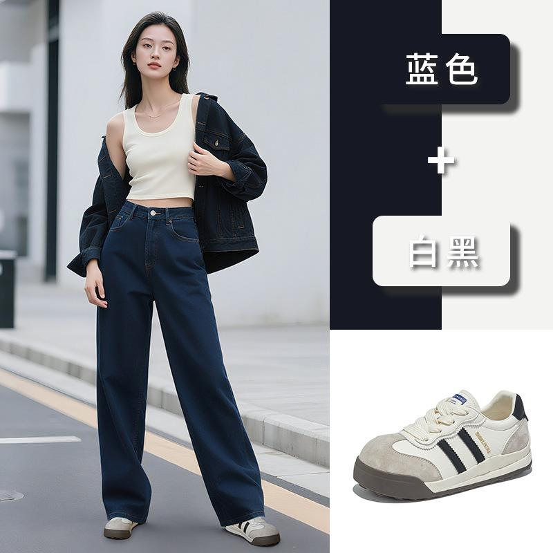 Кожаные женские осенние новые на толстой подошве увеличивающие рост спортивные туфли повседневные женские туфли для работы и на каждый день универсальные