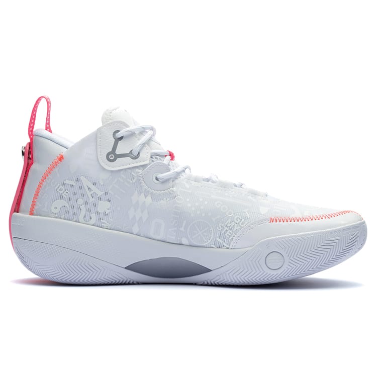 Баскетбольные кроссовки Li Ning Shadow 3 Mid top Мужские Стандартные Белые ABPT065-1
