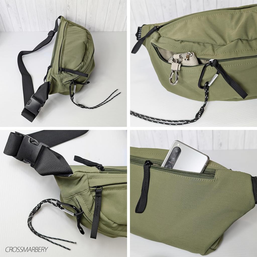 Сумка для тела для больших пластиковых поездок на работу бежевый [Cross Marberry] для женщин, легкая, стильная, вместительная, для мам, нейлон, через плечо, красивая, милая, большая,