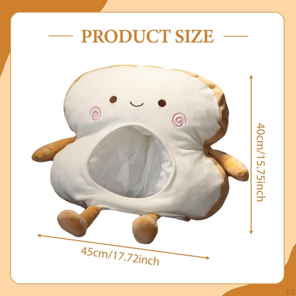 Хлеб Головной убор Шляпа Взрослый Костюм Шапка для Фестиваля Маскарадной вечеринки Дня рождения