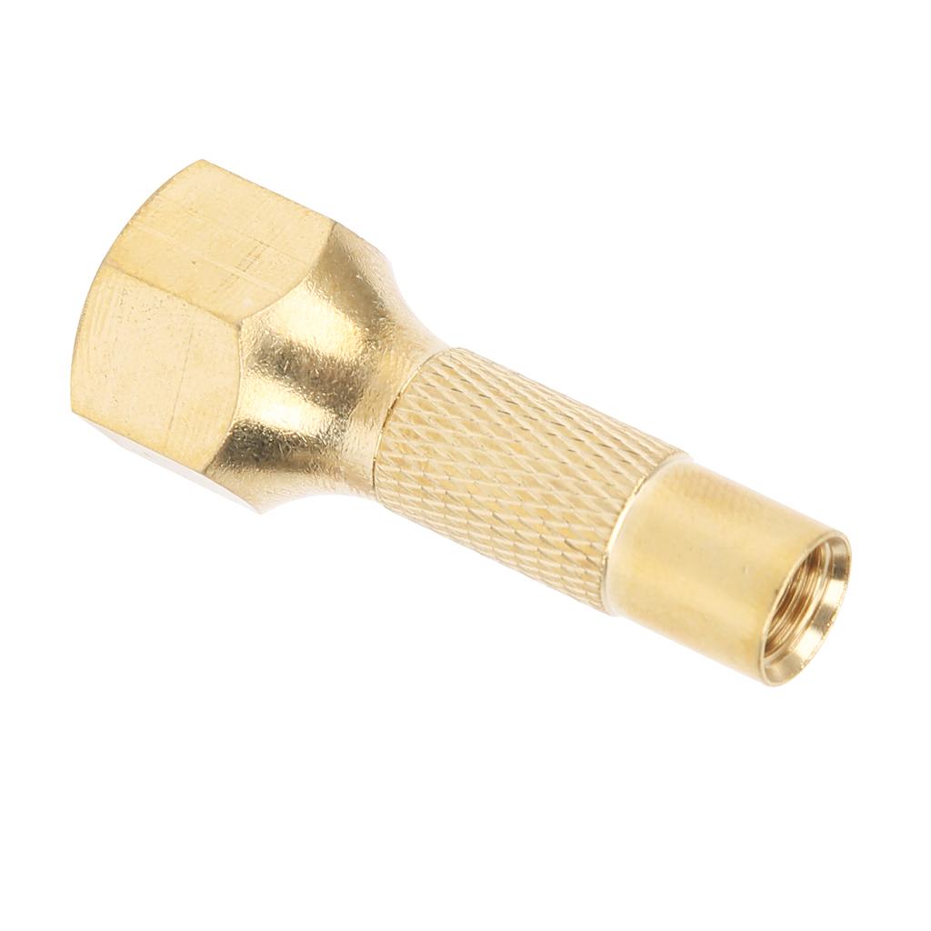 Накидные воздушные патроны Портативный латунный клапан для накачивания шин 1/4 дюйма NPT внутренняя резьба для автомобиля, велосипеда, мотоцикла