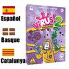 The latest Virus virus infection card interactive toys foreign version of the family gathering game spot. card games