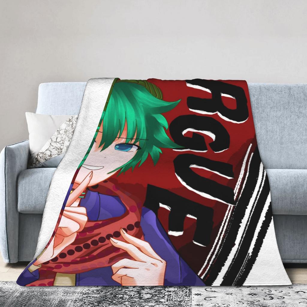 YTTD Аниме Шин Соу Идк Сара Одеяла Твоя очередь умирать Игра Пушистое Смешное Дышащее Плед для Дома Зима