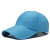 Hat Perforated Baseball Cap Sunscreen Duckbill Cap Breathable Quick Hat Drying