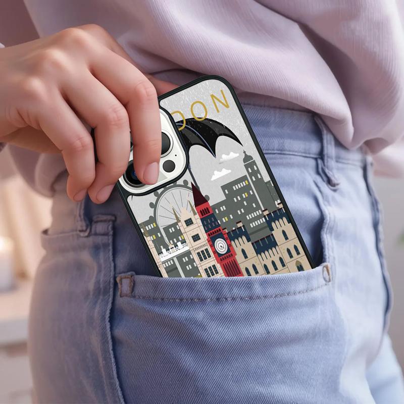 London Red Telephone Bus Big Ben Phone Case For iPhone 17 Air 15 16e 14 13 Pro Max Coque 12 11 Pro Max PLUS cover