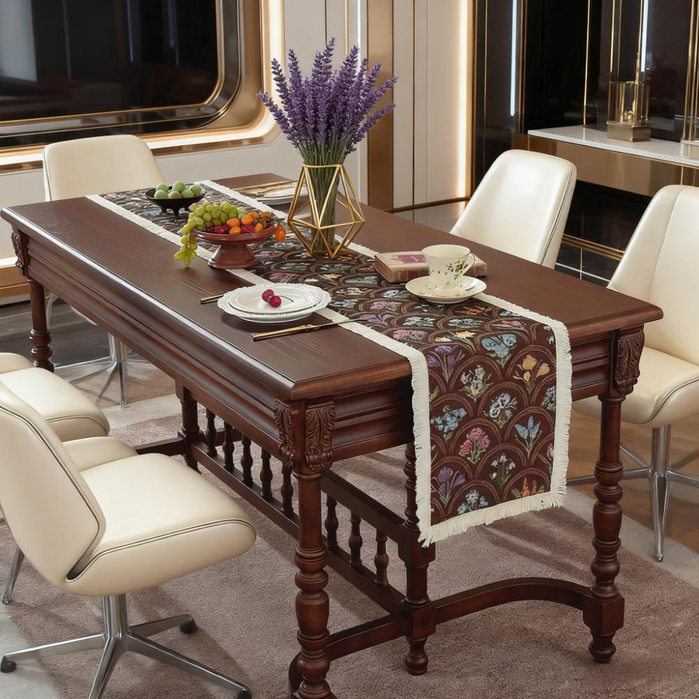 Обеденный стол ТВ-тумба Журнальный столик Скандинавский Хлопок Лен Скатерть