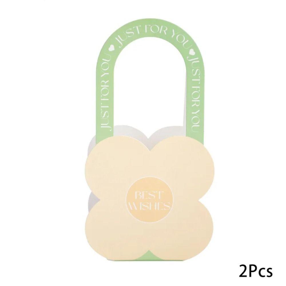 2 шт. Портативная складная коробка для цветов, коробки для подарков «Сделай сам», высококачественная коробка для упаковки букетов