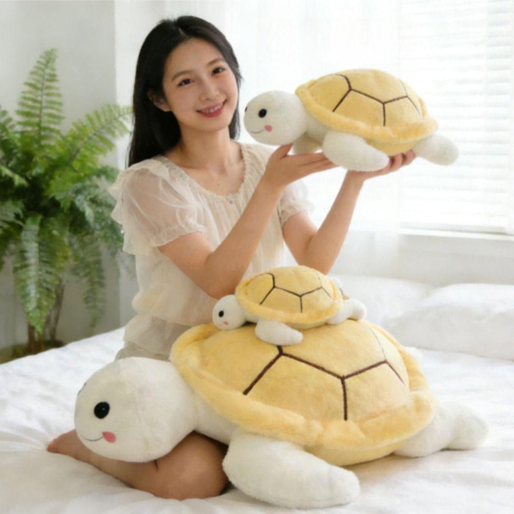 Collection Sea Turtle Stuffed Doll Fluffy Turtle Doll Throw Pillow Children Gift