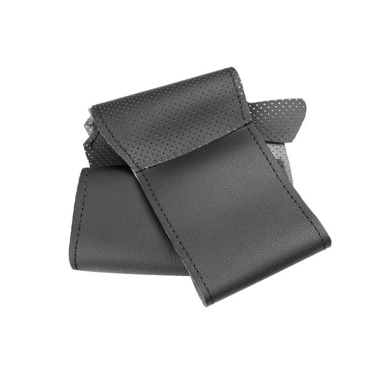Hand-Braids Car Steering Wheel Cover Microfiber Leather Trim For BMW 3 Series E90 Sedan E91 Touring 2005-2011 X1 E84 2010-2013
