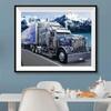 Один 11,8x15,7 дюймов 5D DIY Алмазная картина Грузовик Вышивка крестиком, Набор для вышивания, Алмазная картина со стразами, Ручной подарок для украшения дома