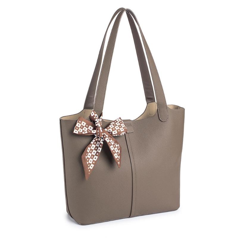 Genuine Leather Large Capacity Tote Bag Premium Women's Shoulder Top Layer Cowhide Commuter Bag