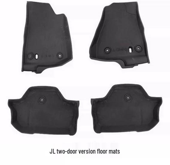 Compatible TPE Carpet Interior Kit for 2018-2025 JL Wrangler 4XE, 4-Door/2-Door Models.