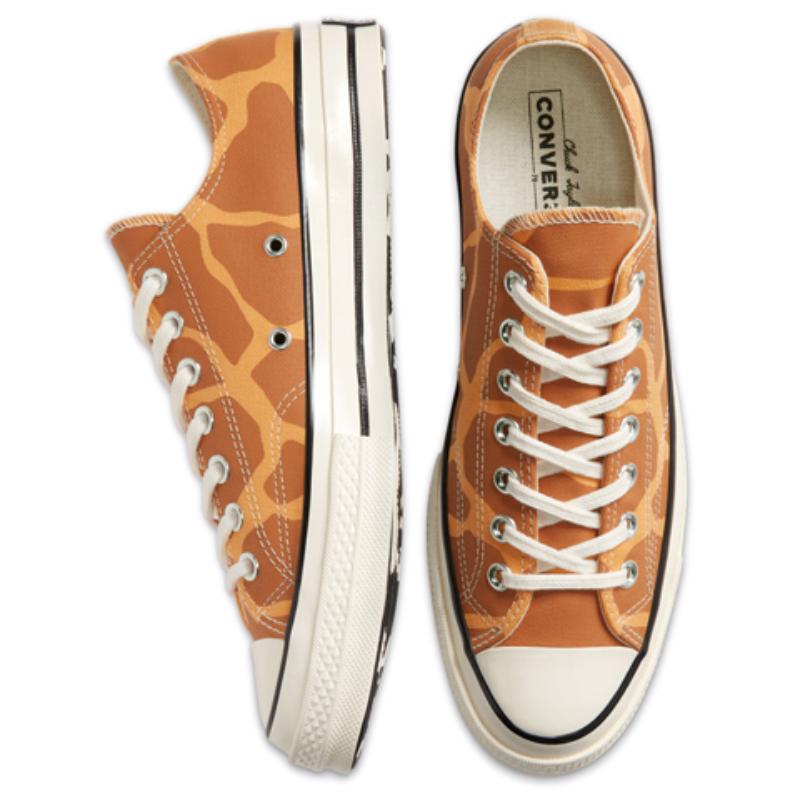 Converse Архивный принт 1970-х Chuck 70 Модные удобные низкие парусиновые кеды Унисекс Жираф