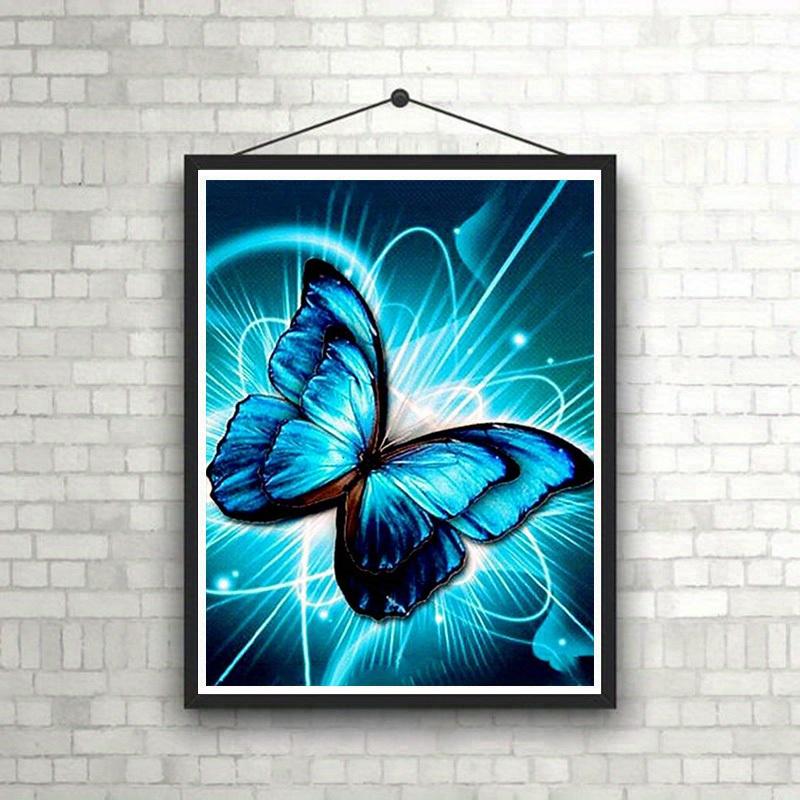 5D DIY Diamond Painting Beautiful Butterfly Diamond Embroidery Cross Stitch Kit Full Rhinestone Mosaic Home Decor