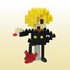 Nanoblock One Piece Sanji, корейская популярная бандай