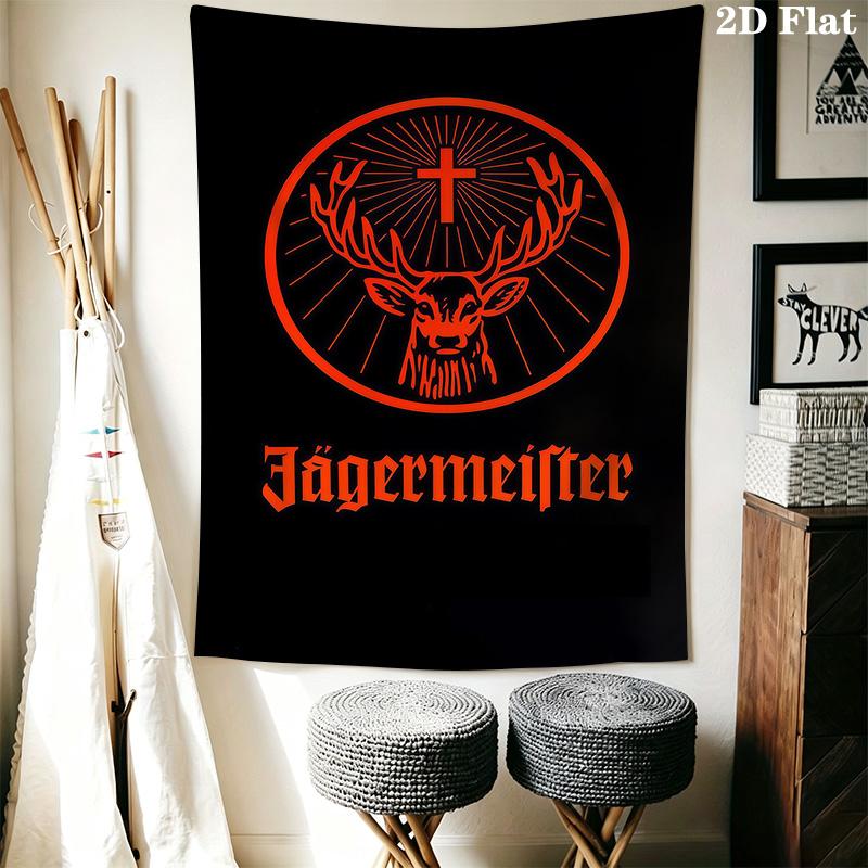 Jgermeister Iconic Spirit Unique Twist Bedding 1 Duvet Cover 2 Pillowcase Without Core Christmas Birthday Gift Bedding Set