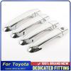 8Pcs Chrome Exterior Car Door Handle Cover For Toyota Camry XV50 ACV50 2012-2017
