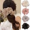 Французский стиль Женские резинки для волос Милые большие веревки для волос Модные шифоновые резинки для волос для девочек