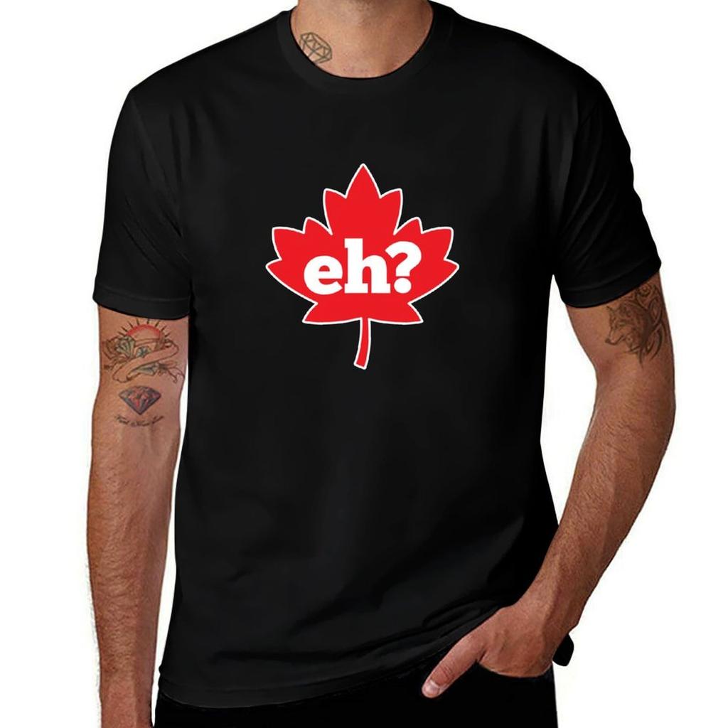 Eh Canada TShirt Classic Crew Neck Cotton TShirt