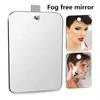 1 PC Deluxe Anti-Fog Shaving Mirror Fogless Bathroom Shower Mirror With Handheld Option For Men And Women Hanging Shower Mirro